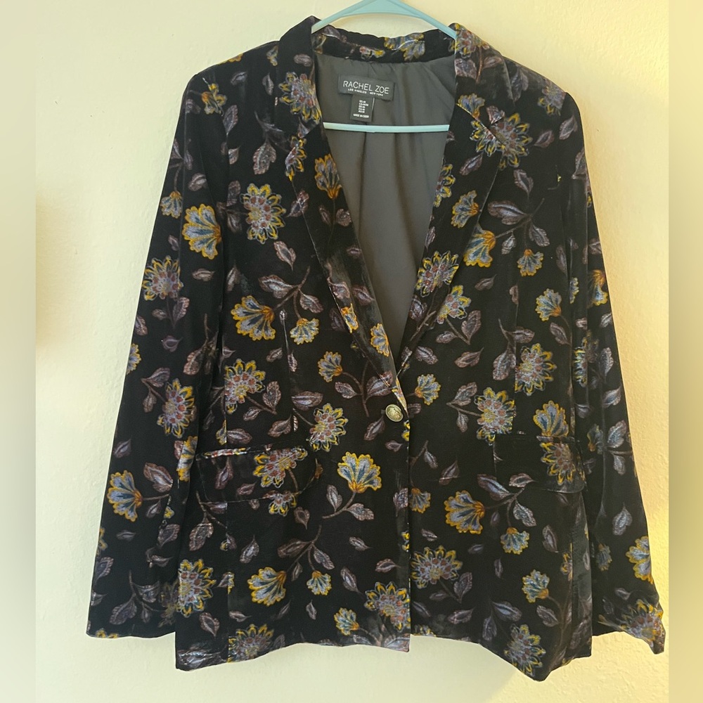 Rachel Zoe Floral Blazer size M